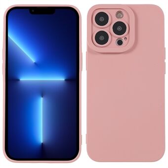 Nauwkeurig gesneden oppervlak met rubberen coating Krasbestendig TPU-telefoonhoesje voor iPhone 13 Pro 6,1 inch