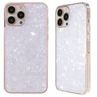 Voor iPhone 13 Pro 6.1 inch beschermende telefoonhoes IMD gelakt schaalpatroon Schokbestendige telefoonhoes