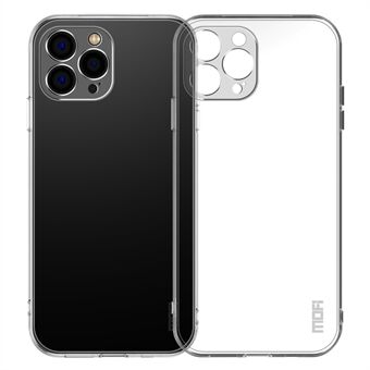 MOFI kristalhelder telefoonhoesje voor iPhone 13 Pro 6,1 inch, anti-valbescherming, zachte TPU-cover