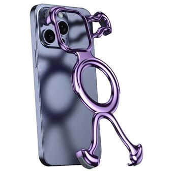 Voor iPhone 13 Pro Bumper Case Hard PC Magnetisch telefoonhoesje met uitsparingen voor warmteafvoer