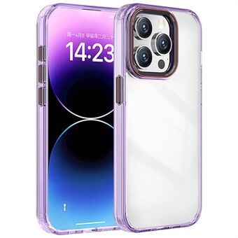 Voor iPhone 13 Pro Hoesje PC+TPU Valbescherming Transparante Telefoonhoes