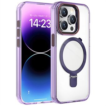 Voor iPhone 13 Pro Hoesje Magnetische Kickstand PC+TPU Telefoonhoes