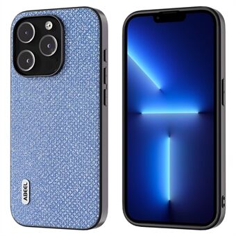 ABEEL Voor iPhone 13 Pro Strass Textuur Glitter Case PU Leer + PC + TPU Shell Telefoon Cover