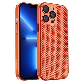 KSTDESIGN Icenets Series Warmteafvoer Cover voor iPhone 13 Pro 6.1 inch Harde PC Telefoon Case met Lens Film