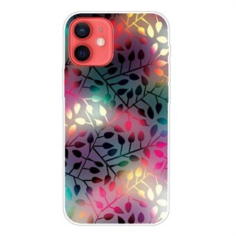 Doorzichtige zachte TPU full-body schokbestendige beschermende patroonprint ontwerphoes voor iPhone 13 mini 5,4 inch