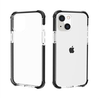 Acryl Schokbestendig Beschermend Transparant, Verdikt Vier Hoek Telefoonhoesje voor Apple iPhone 13 mini 5.4 Inch