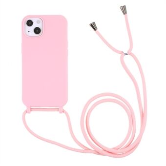 Flexibele TPU-rugbeschermer voor mobiele telefoons met verstelbaar snoer voor iPhone 13 mini 5,4 inch