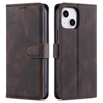 Stand Wallet Stand Design Folio Flip lederen telefoonhoes Shell voor iPhone 13 mini 5,4 inch