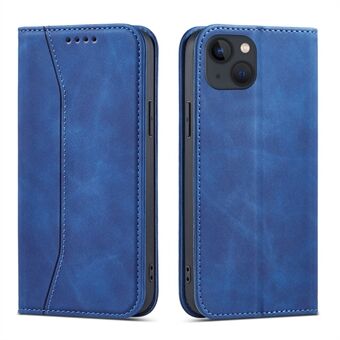 Anti-val folio flip lederen portemonnee Stand hoesje voor iPhone 13 mini 5,4 inch