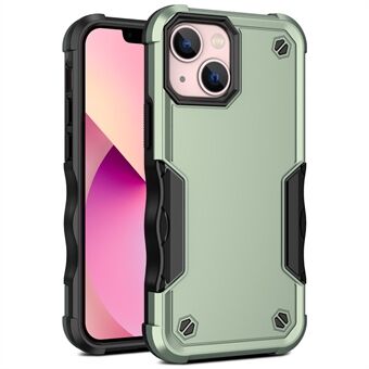 Anti-kras harde pc flexibele TPU Defender beschermende telefoonhoes voor iPhone 13 mini 5,4 inch