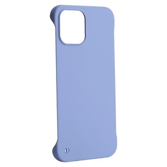 ENKAY Rubber-gecoate Mat Frameloze Anti-kras Harde PC Telefoon Cover Shell voor iPhone 13 mini 5,4-inch