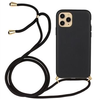 Voor iPhone 13 Pro Max 6,7 inch Flexibele TPU + Tarwestro Beschermende Telefoonhoes met Multifunctionele Band