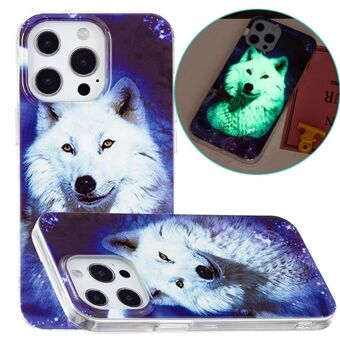 Zachte TPU Noctilucent Slanke Stijlvolle Glow in The Dark Cover Schokbestendig Beschermende Telefoon Gevallen voor Apple iPhone 13 Pro Max 6.7 Inch