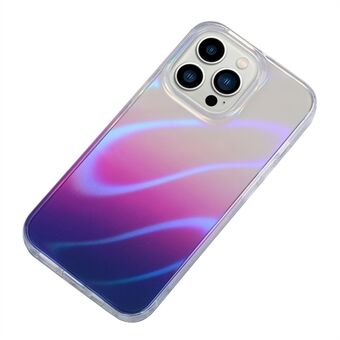 Minimal Series For iPhone 13 Pro Max 6.7 inch Gradient Color IMD Laser Effect TPU + PC Hybrid Case Back Phone Cover