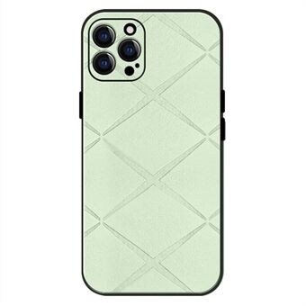 Voor iPhone 13 Pro Max Hoes PU-leer gecoate PC+TPU Beschermende Telefoonhoes