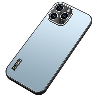 Voor iPhone 13 Pro Max Hoesje Metalen Lenskap PC+TPU Slanke Pasvorm Telefoonhoesje