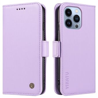 YIKATU YK-003 Anti- Scratch Flip Cover voor iPhone 13 Pro Max 6.7 inch PU Leather Stand Telefoon Wallet Case