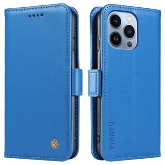 YIKATU YK-003 Anti- Scratch Flip Cover voor iPhone 13 Pro Max 6.7 inch PU Leather Stand Telefoon Wallet Case