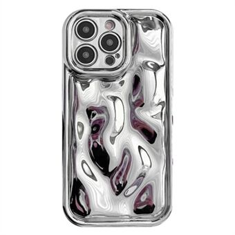 Voor iPhone 13 Pro Max 6,7 inch zachte TPU telefoonhoes meteoriet textuur galvaniserende hoes