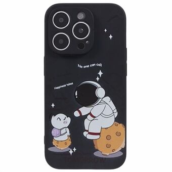 Telefoonhoesje voor iPhone 13 Pro Max, TPU-beschermende telefoonhoes met print van astronautenpatroon