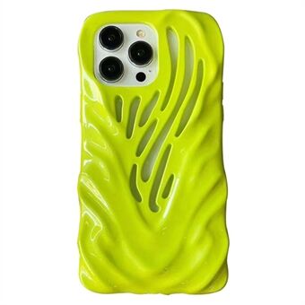 Valbestendig TPU-omhulsel voor iPhone 13 Pro Max 6,7 inch, snoepkleurig telefoonhoesje uitgeholde achterkant