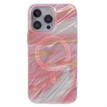 MP-serie voor iPhone 13 Pro Max Electroplating Case TPU+Acrylic IMD Telefoonhoes Compatibel met MagSafe