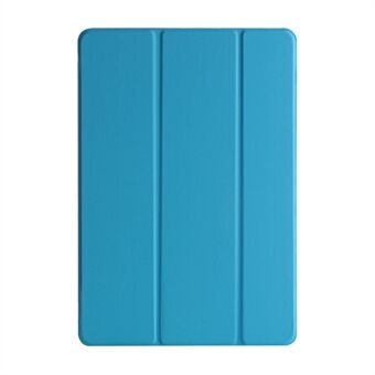 Tri-fold plastic + PU lederen tablet hoes voor iPad 10.2 (2021) / (2020) / (2019)