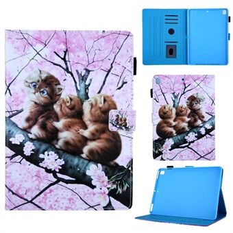 Patroon Print Kaarthouders Stand Leren Tablet Case voor iPad 10.2 (2021) / (2020) / (2019)