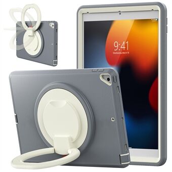 Voor iPad 10.2 (2021) / (2020) / (2019) Case PC + TPU Handgreep Kickstand Tablet Beschermhoes