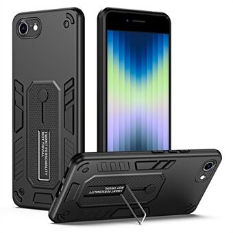 Voor iPhone 7 / 8 4,7 inch / SE (2020) / SE (2022) PC + TPU standaard telefoonhoes vingergreep beschermhoes