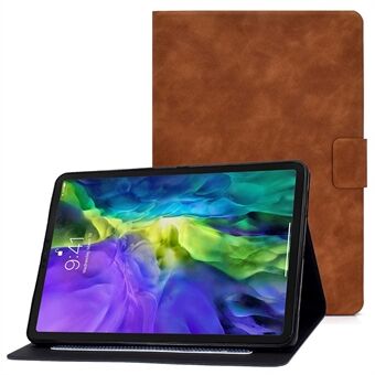 Voor iPad Pro 11-inch (2018) / (2020) / Air (2020) / (2022) PU-lederen Stand Folio Case Kaarthouder Magnetische beschermende tablethoes