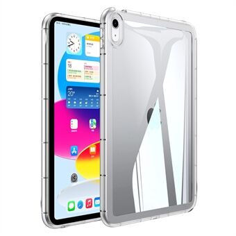 Voor iPad Air (2020) / (2022) Anti-drop Clear Tablet Case Acryl Back TPU Frame Cover