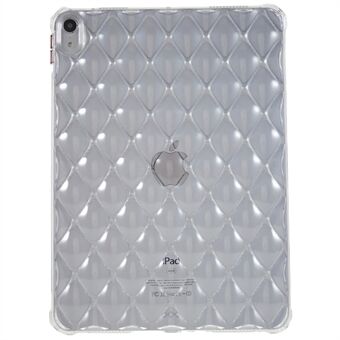 Voor iPad Air (2022) / (2020) Airbag Diamond Texture TPU Cover Anti-drop Clear Tablet Case