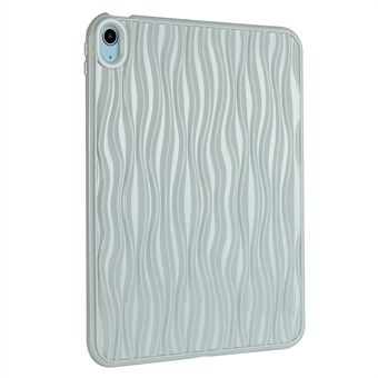 Voor iPad Air (2020) / Air (2022) Tablethoes met golftextuur Valbestendig Soft TPU-tablethoes