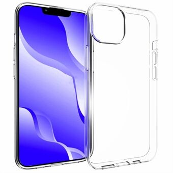 Voor iPhone 14 6.1 inch Anti-val Telefoon Case Precieze Uitsparingen Waterdichte TPU Mobiel Cover Drop-slip Back Case: