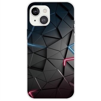 IMD-patroonafdruk Ultradun hoesje voor iPhone 14 6,1 inch, valbestendige zachte TPU-telefoonhoes