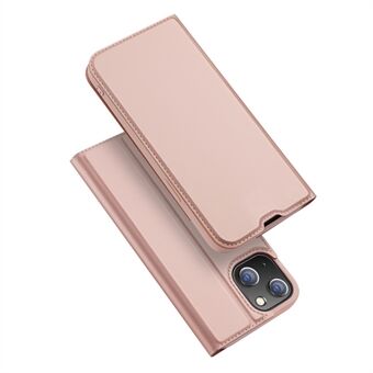 DUX DUCIS Skin Pro Series Folio Flip Leather Case voor iPhone 14 6.1 inch, Kaarthouder Opvouwbare Stand Telefoon Cover