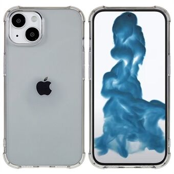 Voor iPhone 14 6.1 inch Hoge Transparantie Valbestendige Telefoon Case Flexibele TPU Mobiele Telefoon Cover