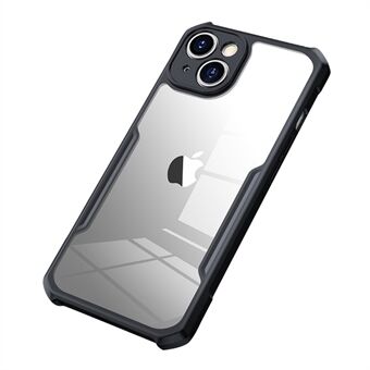 XUNDD Voor iPhone 14 6.1 inch Anti- Scratch Acryl + TPU Telefoon Case Beschermende Achterkant Ondersteuning Draadloos opladen