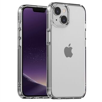 Voor iPhone 14 6.1 inch anti-drop kristalheldere telefoonhoes TPU + acryl schokbestendige mobiele telefoonhoes: