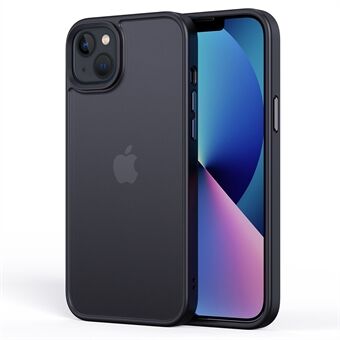 Optimal Shield-serie voor iPhone 14 6,1 inch Valbestendig zacht TPU + harde pc-telefoonbeschermhoes