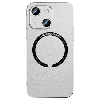 Gegalvaniseerde telefoonhoes voor iPhone 14 6.1 inch Compatibel met MagSafe Magnetisch opladen Anti-shock telefoonhoes