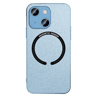 Gegalvaniseerde Telefoon Cover Voor iPhone 14 6.1 inch Compatibel met MagSafe Magnetisch Opladen Anti-shock Telefoon Case