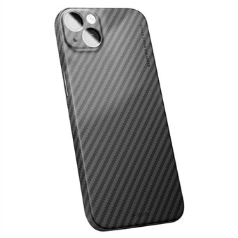 X-LEVEL Voor iPhone 14 Hoesje Ultra Slanke Harde Plastic Telefoonhoes met Carbon Fiber Textuur