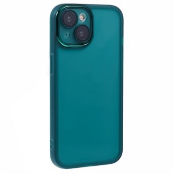 DKSM-serie Voor iPhone 14 Hoes Geëlektrolyseerde Camera Frame TPU Telefoonhoes