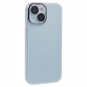 DKSM Series Voor iPhone 14 Hoes Geëlectroplateerde Camerabehuizing TPU Telefoonhoesje