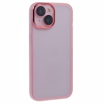 DKSM Serie Voor iPhone 14 Hoesje Geëlectroplateerd Cameraframe TPU Telefoonhoesje