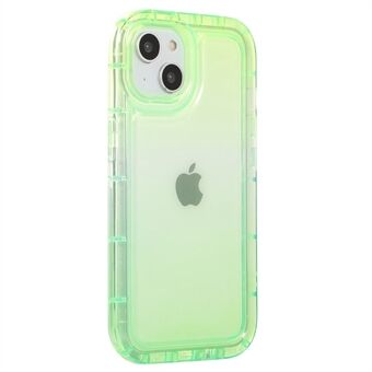 Mobiele telefoon TPU-hoes voor iPhone 14, kleurverloop Scratch beschermhoes