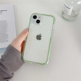 Voor iPhone 14 Soft TPU Cover Luminous Noctilucent Anti- Scratch mobiele telefoonhoes