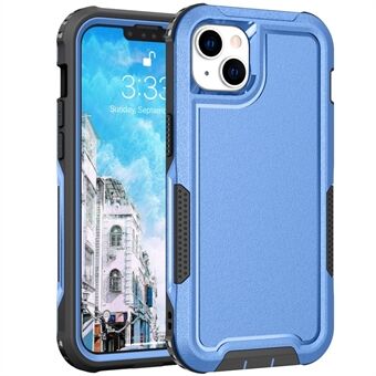 Voor iPhone 14 Shockproof Phone Case 3-in-1 Hybrid Soft TPU Hard PC Drop Protective Back Cover